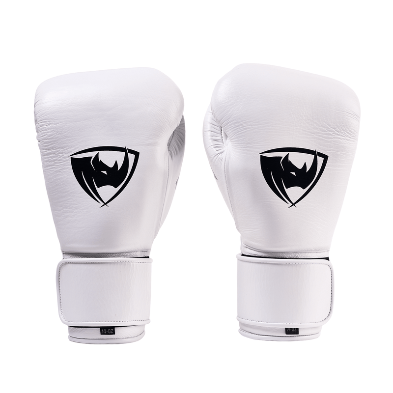Prolast PG Professional Boxing Gloves Columbian White - Velcro