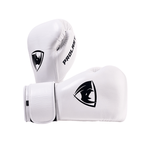 Prolast PG Professional Boxing Gloves Columbian White - Velcro - Fight Shop