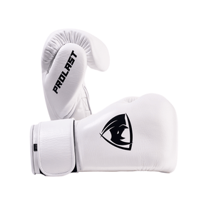 Prolast PG Professional Boxing Gloves Columbian White - Velcro - Fight Shop