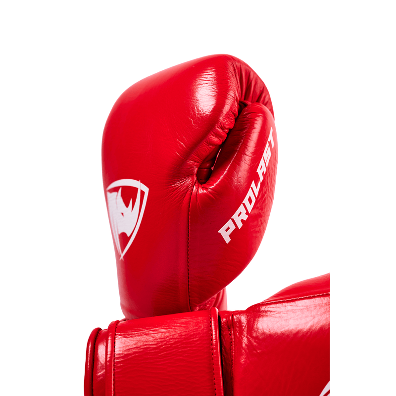 Prolast PG Professional Boxing Gloves Crimson Red - Velcro