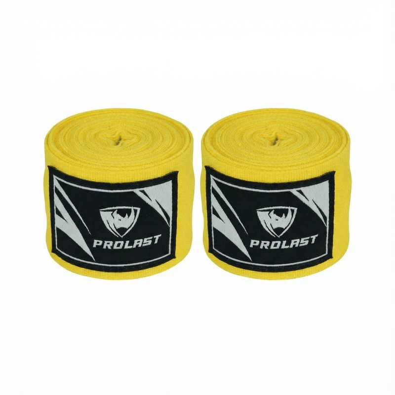 Prolast Professional Boxing 180' Brilliant Yellow Hand Wraps