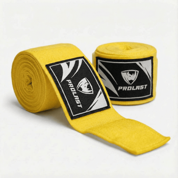 Prolast Professional Boxing 180' Brilliant Yellow Hand Wraps