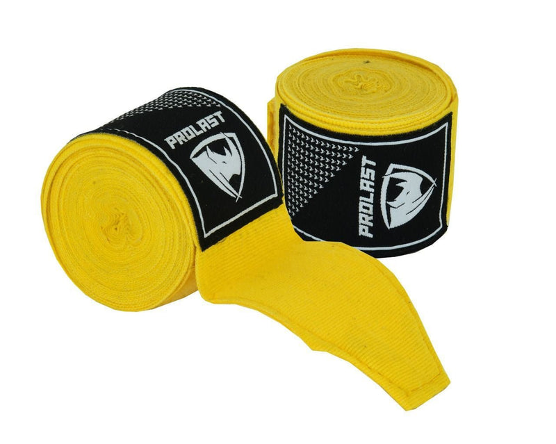 Prolast Professional Boxing 180' Brilliant Yellow Hand Wraps