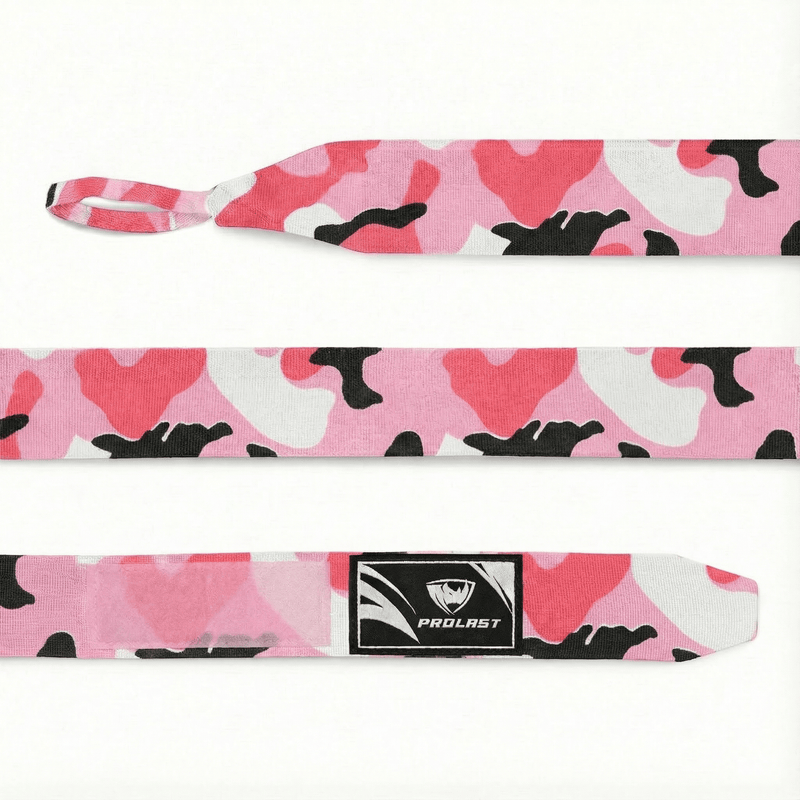 Prolast Professional Boxing 180' CAMO PINK Hand Wraps