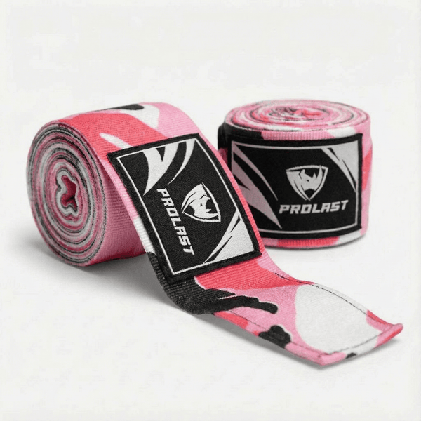 Prolast Professional Boxing 180' CAMO PINK Hand Wraps