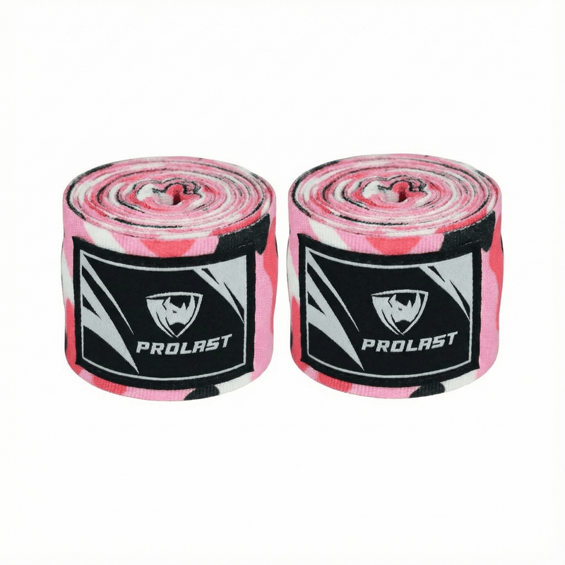 Prolast Professional Boxing 180' CAMO PINK Hand Wraps