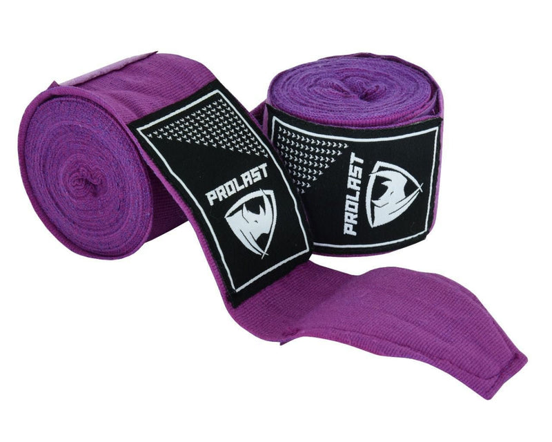 Prolast Professional Boxing 180' Plum Purple Hand Wraps