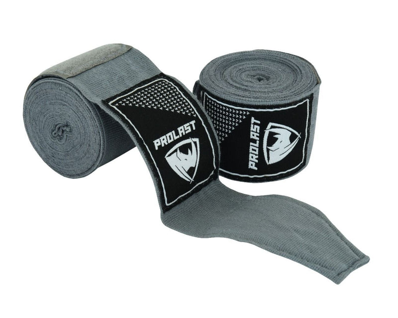 Prolast Professional Boxing 180' SMOKE GREY Hand Wraps