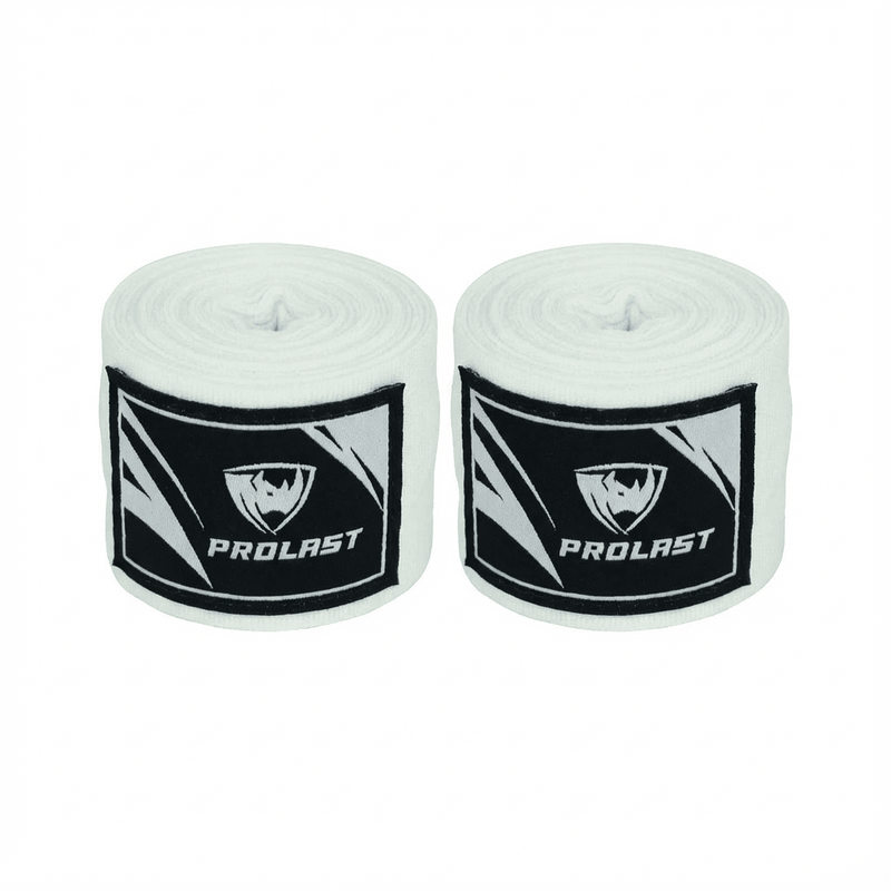 Prolast Professional Boxing 180' SNOW WHITE Hand Wraps