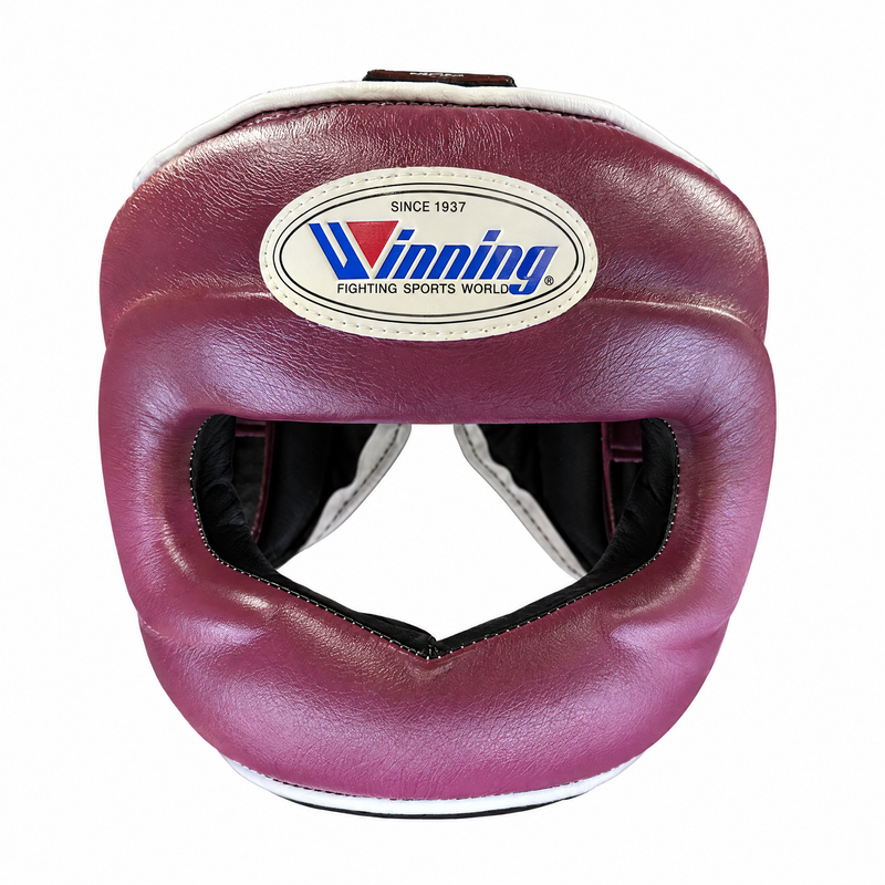 Winning FG-5000 Full-Face Nosebar Headgear - Burgundy