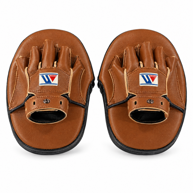 Winning CM-20 Standard Punch Mitts - Black/Brown