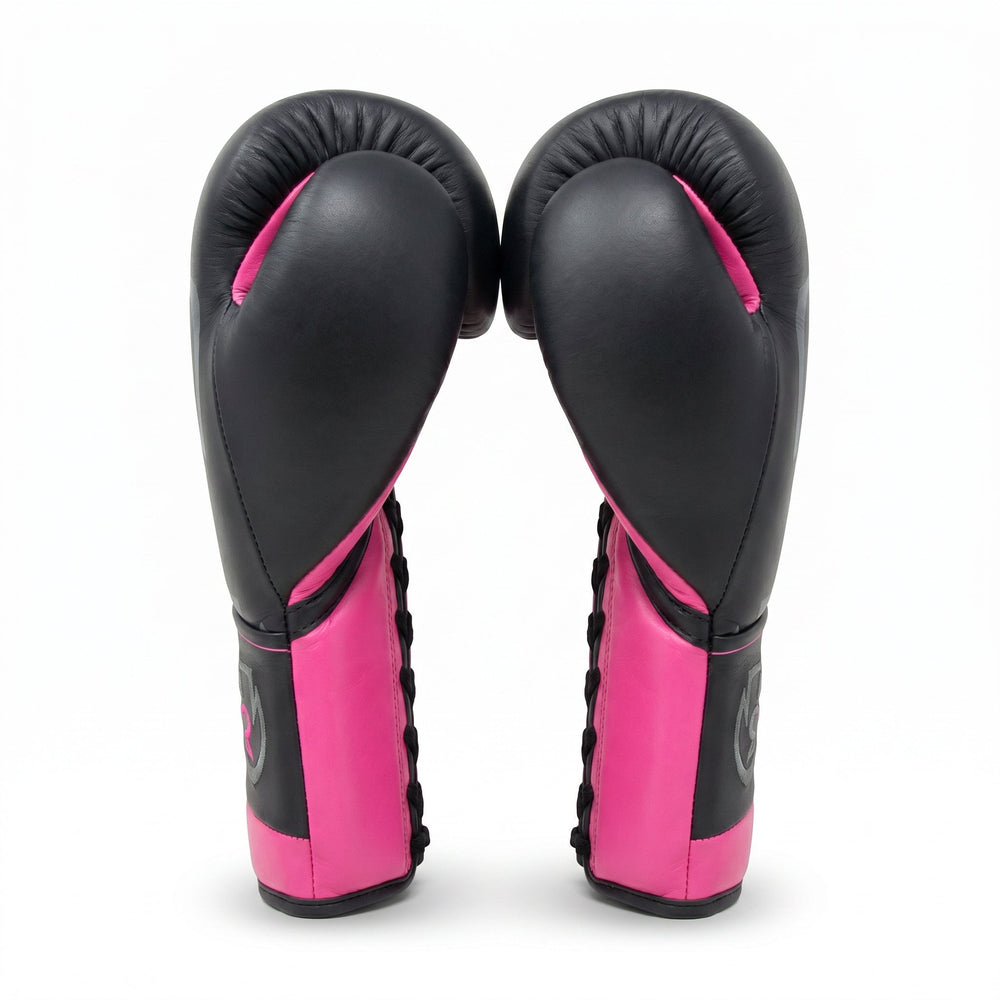 Rival RFX-Guerrero Pro Fight Gloves HDE-F – Black & Pink Custom Colorway – 10oz - Fight Shop