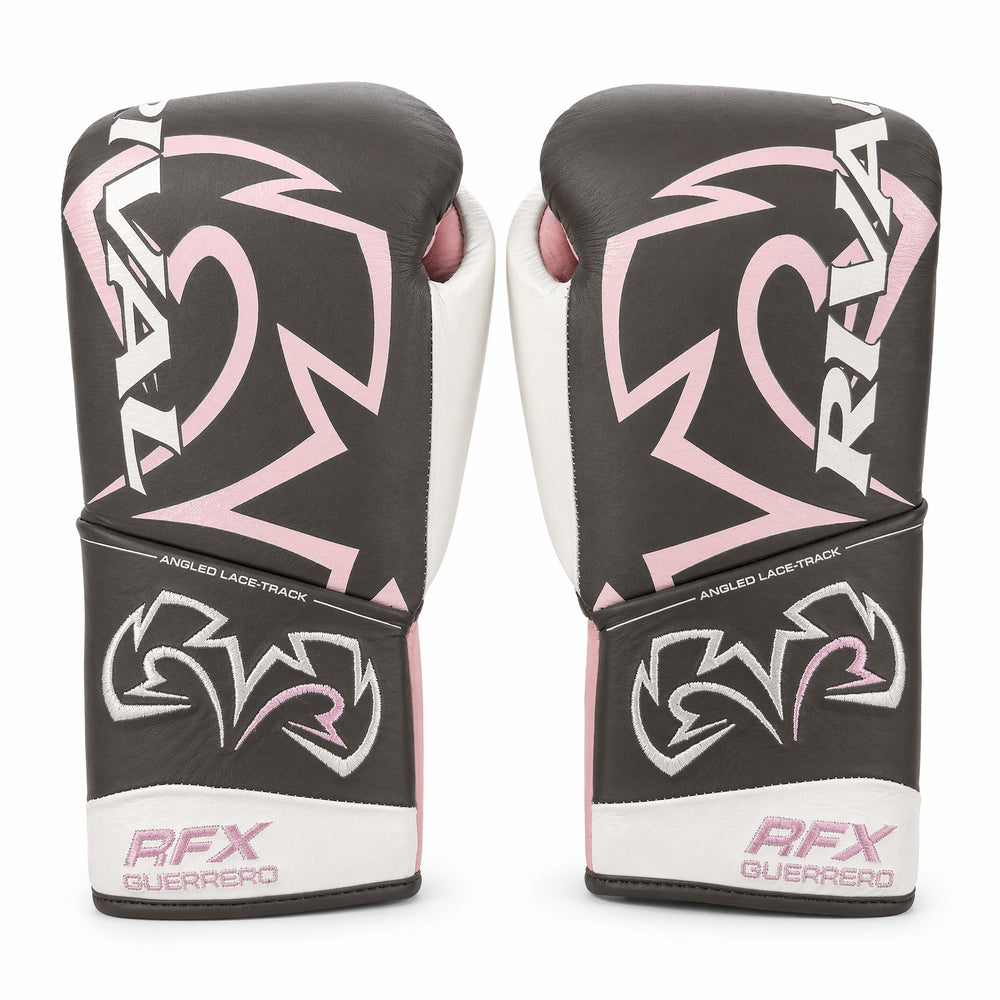Rival RFX-Guerrero Pro Fight Gloves HDE-F – Brown & Pink Custom Colorway – 10oz - Fight Shop