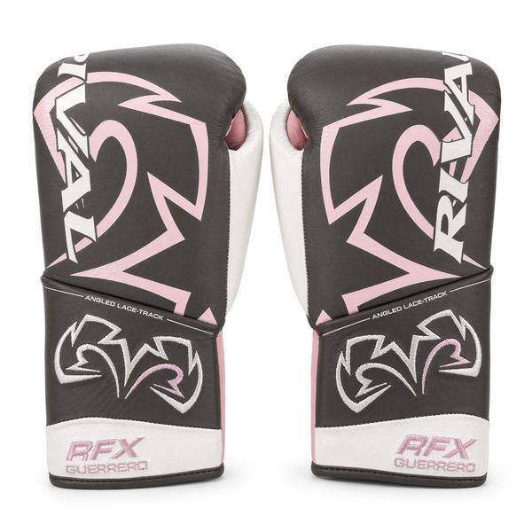 Rival RFX-Guerrero Pro Fight Gloves HDE-F – Brown & Pink Custom Colorway – 10oz – alternate