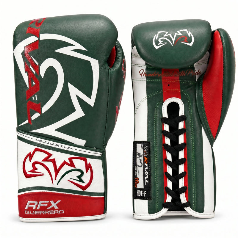Rival RFX-Guerrero Pro Fight Gloves HDE-F – ‘El Monstro’ Mexico Custom Colorway – 10oz