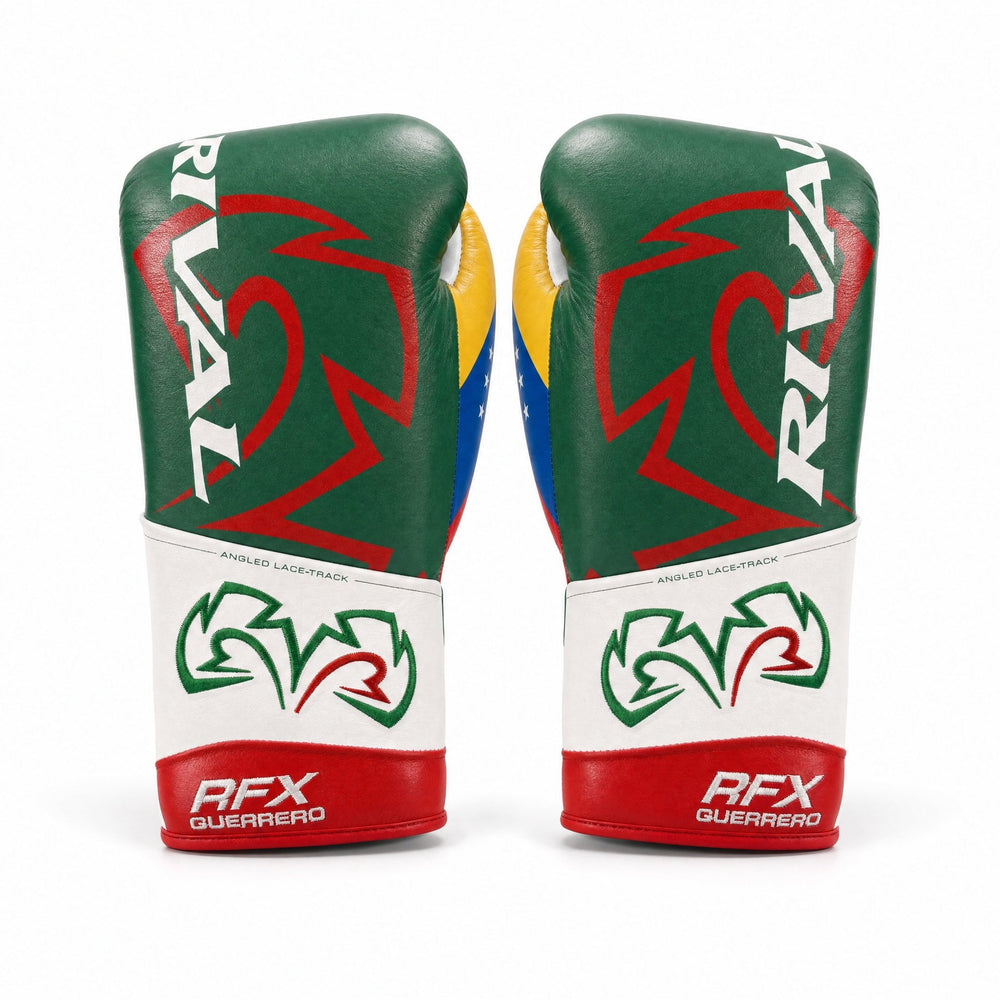 Rival RFX-Guerrero Pro Fight Gloves HDE-F – Mexico-Venezuela Flag Custom Colorway – 10oz - Fight Shop