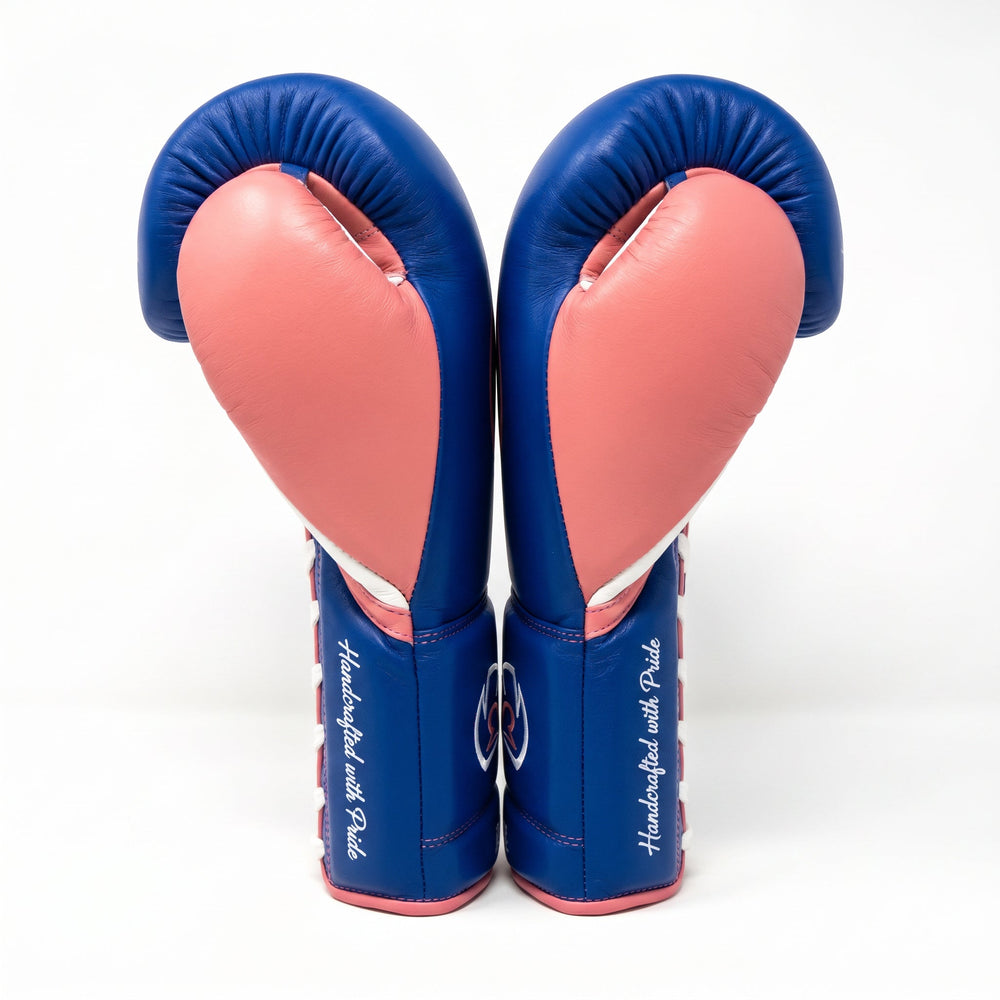Rival RFX-Guerrero Pro Fight Gloves HDE-F – Navy & Pink Custom Colorway – 10oz - Fight Shop