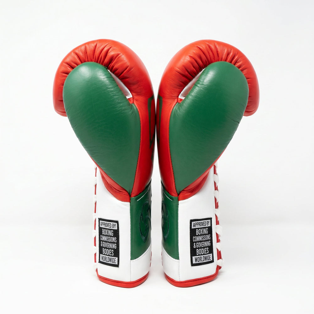 Rival RFX-Guerrero Pro Fight Gloves SF-H – Mexico Tricolor Custom Colorway – 10oz - Fight Shop