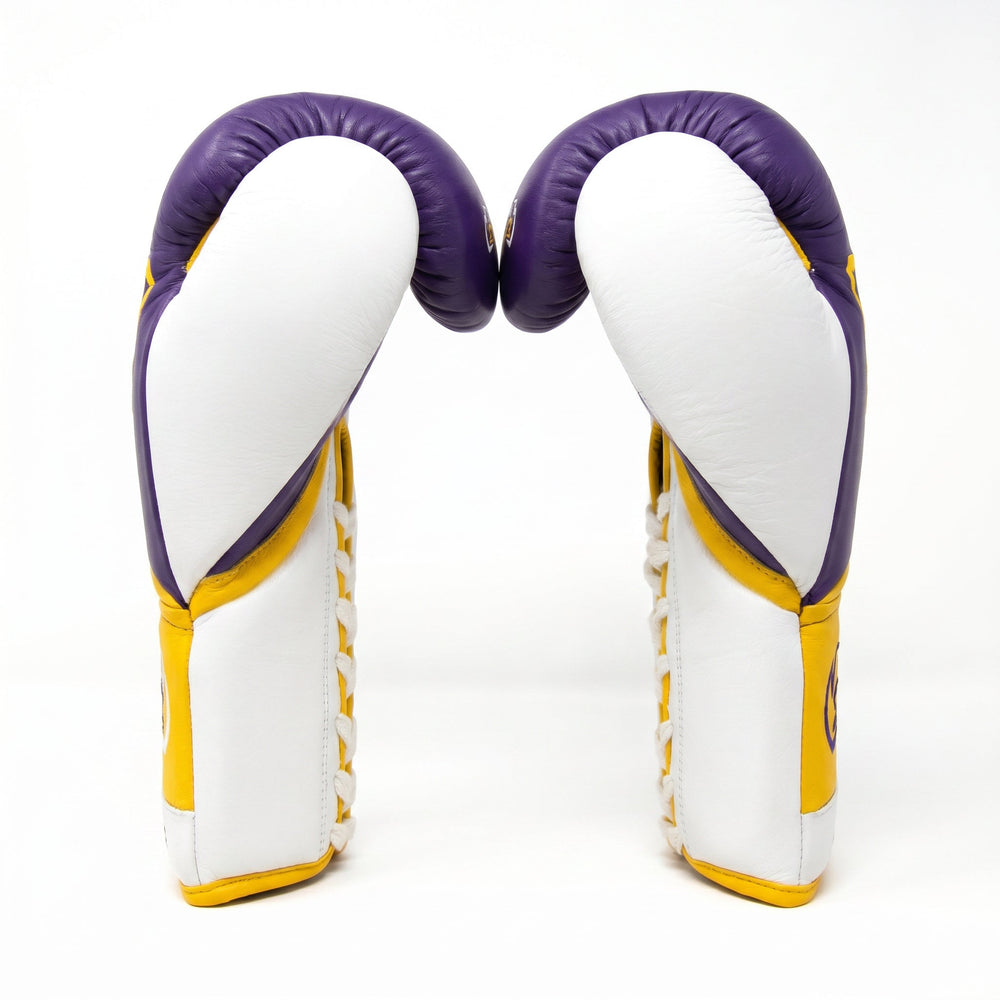 Rival RFX-Guerrero Pro Fight Gloves SF-H – Purple & Gold Custom Colorway – 10oz - Fight Shop