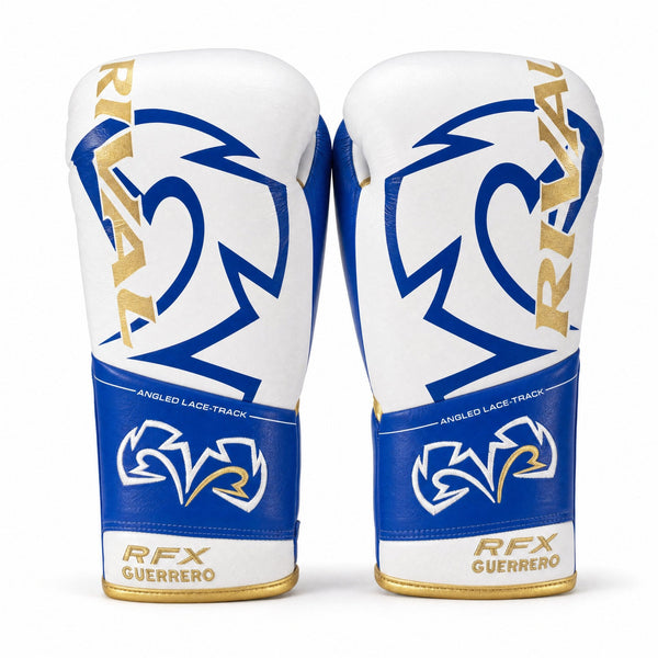 Rival RFX-Guerrero Pro Fight Gloves SF-H – Royal Blue & Gold Custom Colorway – 8oz – alternate