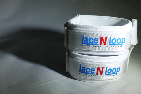 Super - White Lace N Loop Straps (Pair) - Fight Shop