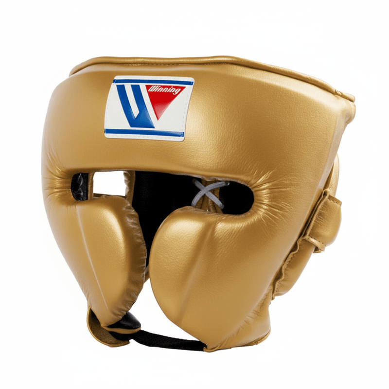 Winning Cheek Protector Headgear - Gold