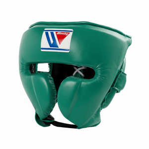 Winning Cheek Protector Headgear - Green - Fight Shop