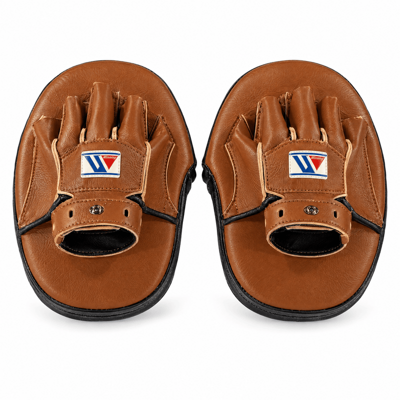 Winning CM-20 Standard Punch Mitts - Black/Brown