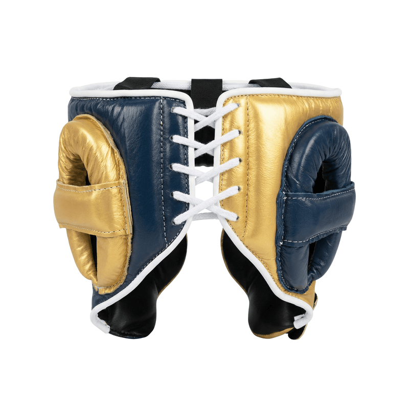 Winning Custom Cheek Protector Headgear - 2 WAY NAVY / GOLD