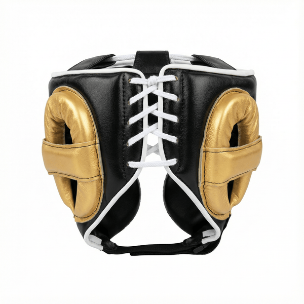 Winning Custom Cheek Protector Headgear - BLACK / GOLD
