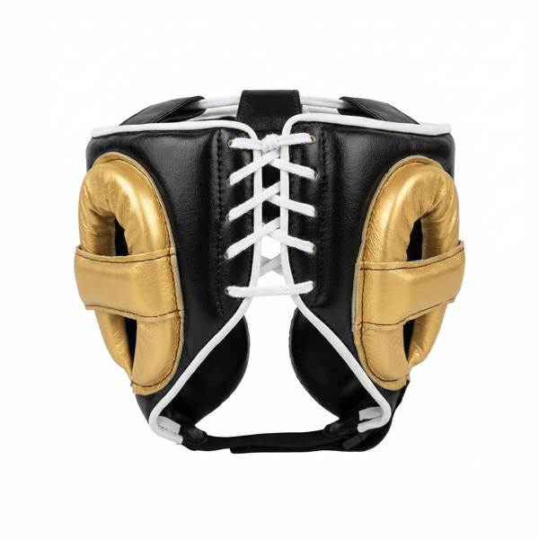 Winning Custom Cheek Protector Headgear - BLACK / GOLD – alternate