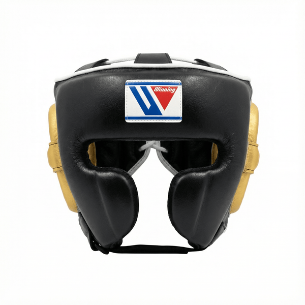 Winning Custom Cheek Protector Headgear - BLACK / GOLD