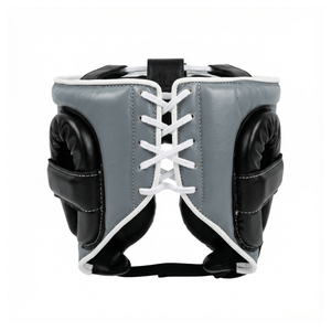 Winning Custom Cheek Protector Headgear - GREY / BLACK - Fight Shop