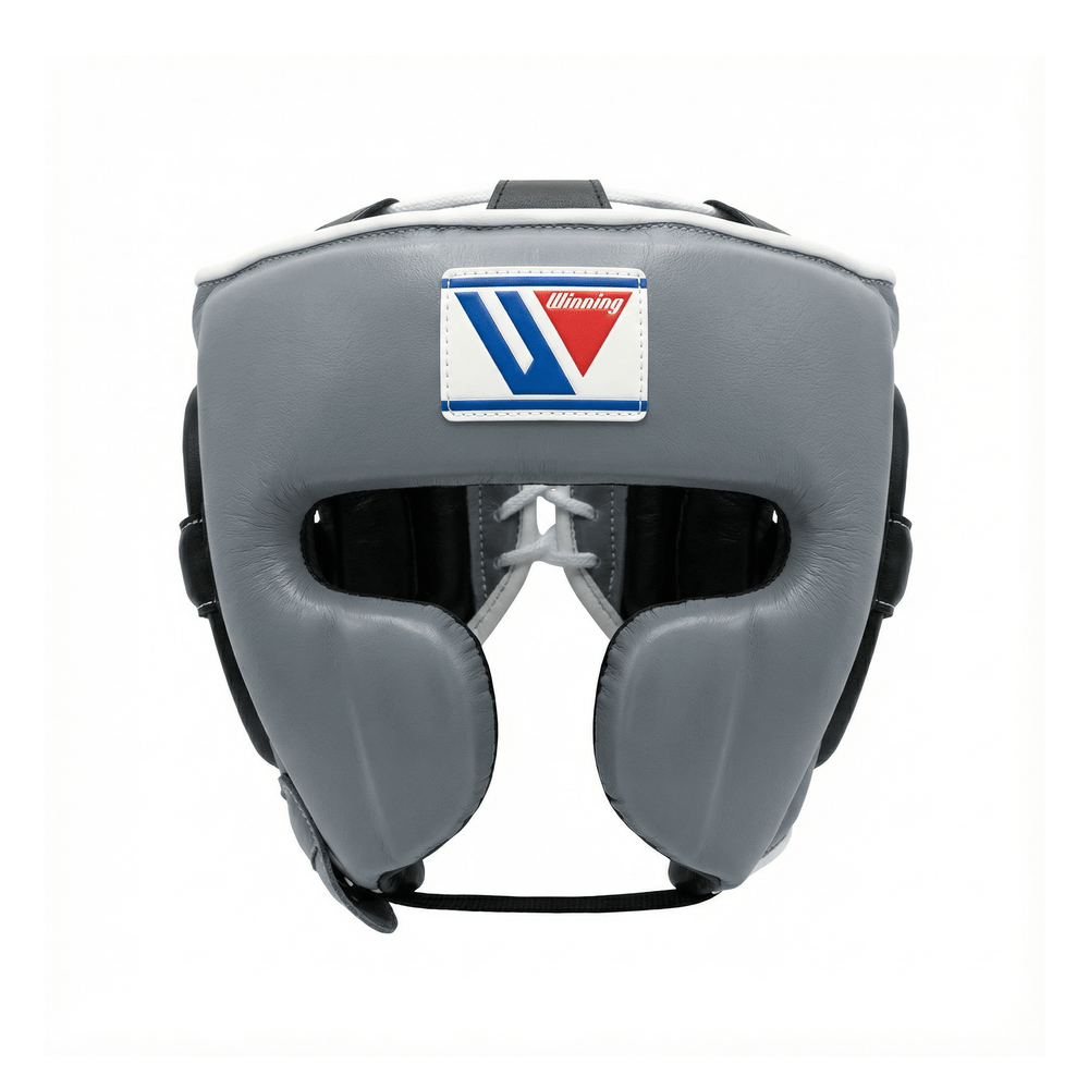Winning Custom Cheek Protector Headgear - GREY / BLACK – Fight Shop