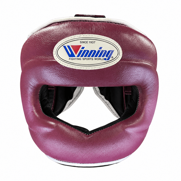 Winning FG-5000 Full-Face Nosebar Headgear - Burgundy