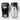 Winning Lace-Up Boxing Gloves - Black / Silver - 16 oz - Fight Shop