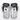 Winning Lace-Up Boxing Gloves - Black / Silver - 16 oz - Fight Shop