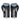 Winning Lace-Up Boxing Gloves - Grey / Black - 16 oz - Fight Shop