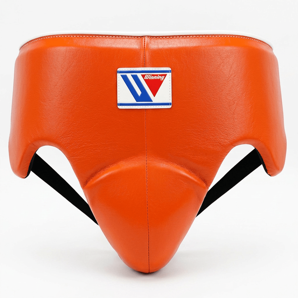 Winning Standard Cut Groin Protector - Orange – Fight Shop