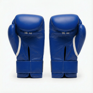 WINNING VELCRO BOXING GLOVES - BLUE - Fight Shop