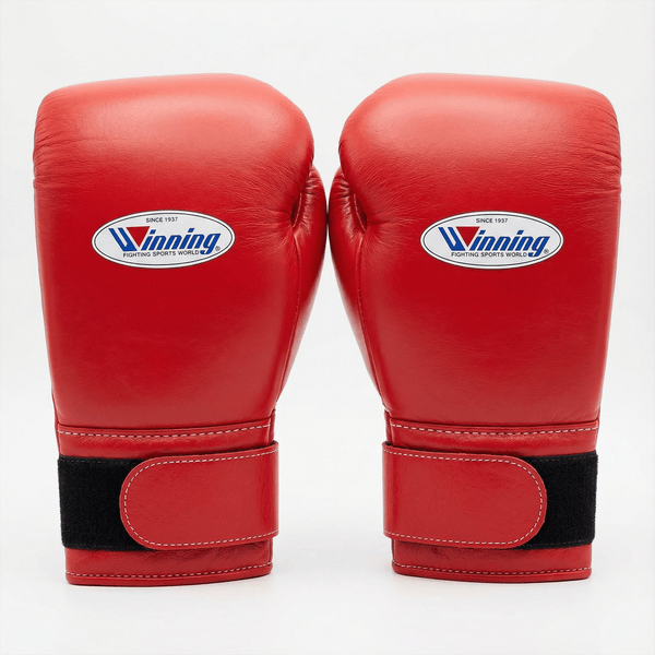 WINNING VELCRO BOXING GLOVES - RED