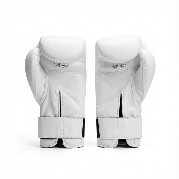 WINNING VELCRO BOXING GLOVES - WHITE